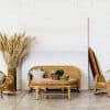 moka brocante - Eshop - Brocante - Banquette rotin