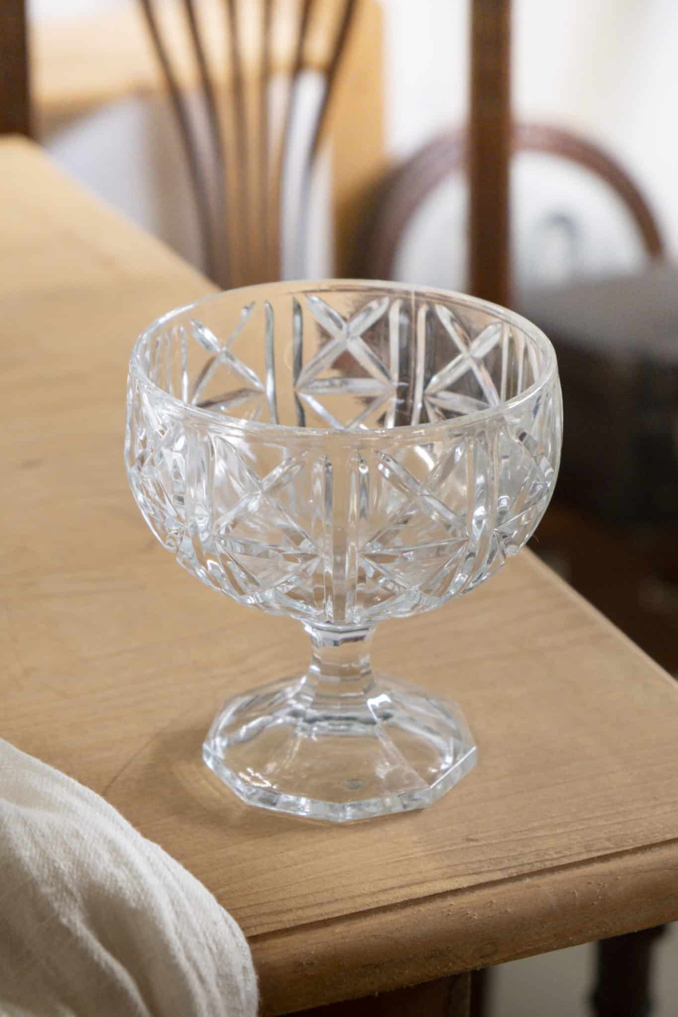 Coupe en verre « Théodora »