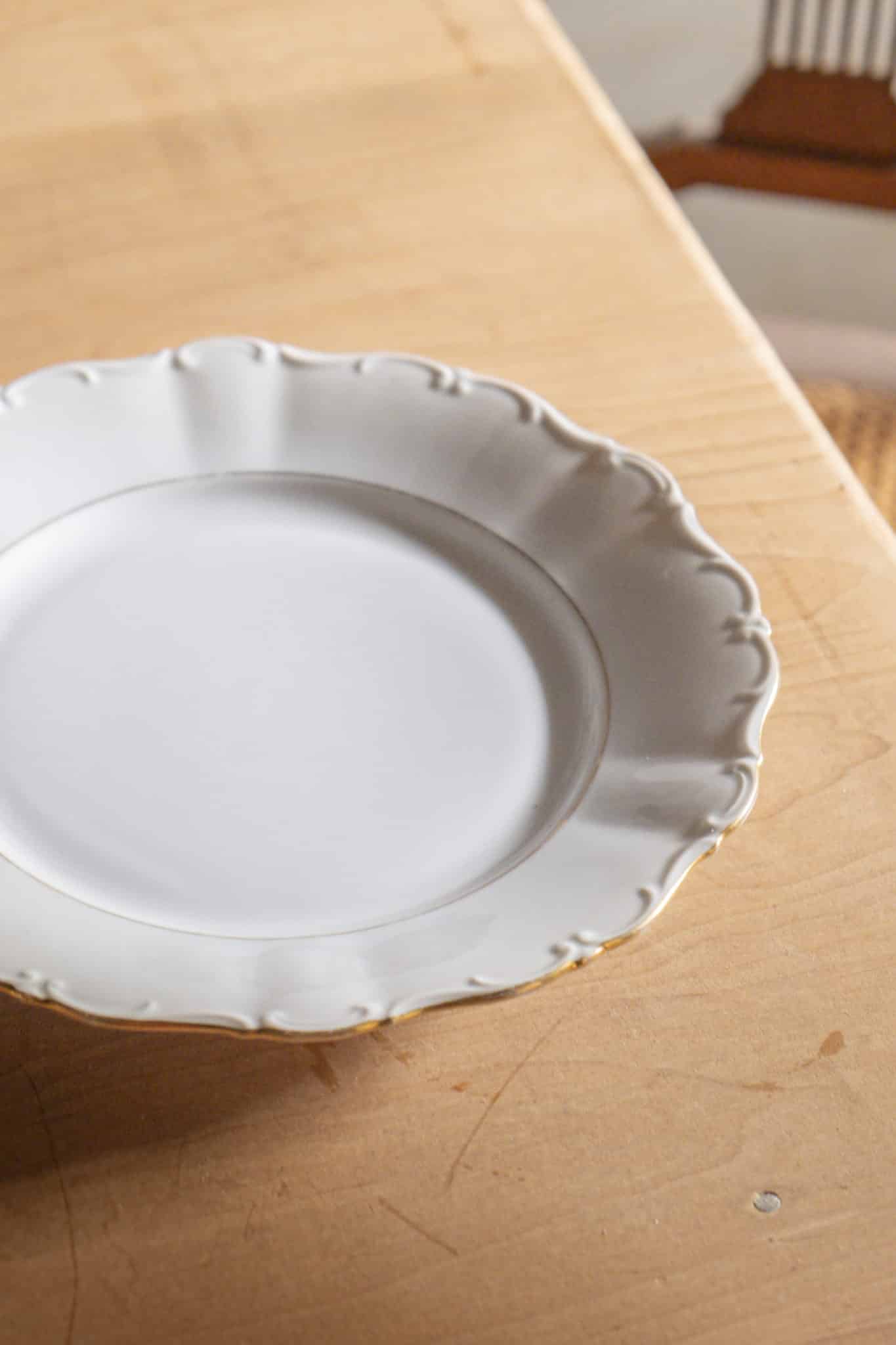 Plat creux de présentation « Mathilde »