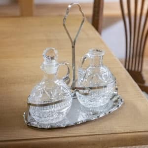 Serviteur huile & vinaigre « Eugénie »