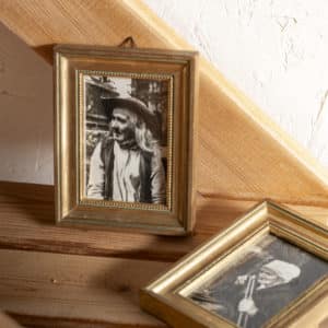 Lot de deux cadres dorés « Armor »