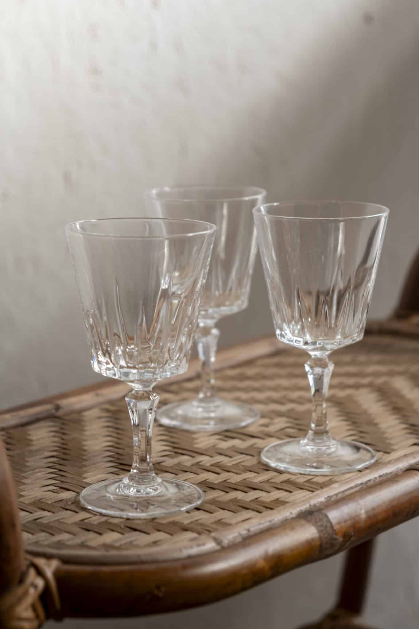 Lot de 3 verres à pied « Adrien »