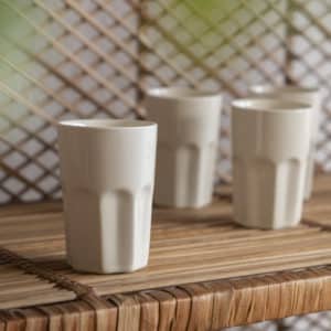 Lot de 4 mugs à café « Camille »