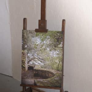 Tirage photographique sur aluminium « Courbe »