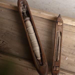 Lot de 2 navettes de tisserand « Marcel »