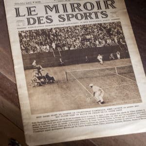 Magazine ancien « Le Miroir des Sports – Coupe Davis 1926 »