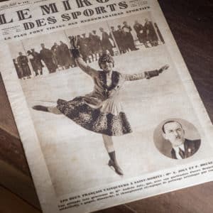 Magazine ancien « Le Miroir des Sports – Andrée Joly »