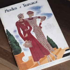 Magazine ancien « Mode et Travaux – Élégance 1933 »