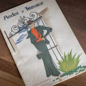 Magazine ancien « Mode et Travaux – Atelier couture 1933 »