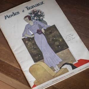 Magazine ancien « Mode et Travaux – Couture Art Déco 1932 »