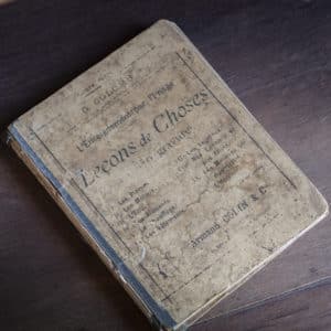 Livre ancien « Leçons de choses – Livre d’école cours moyen »