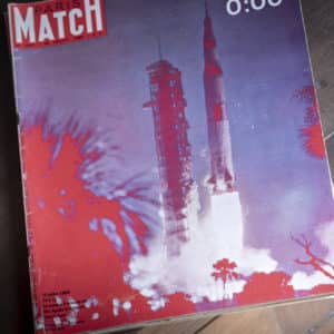 Magazine ancien « Paris Match – Apollo 11 – 1969 »