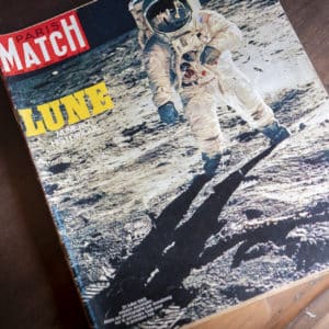 Magazine ancien « Paris Match – Premiers pas sur la Lune – 1969 »