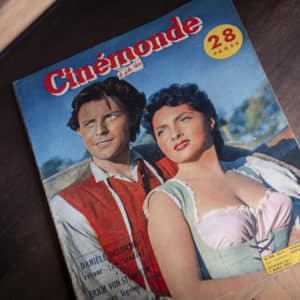 Magazine ancien « Cinémonde – Gérard Philipe & Gina Lollobrigida – 1952 »