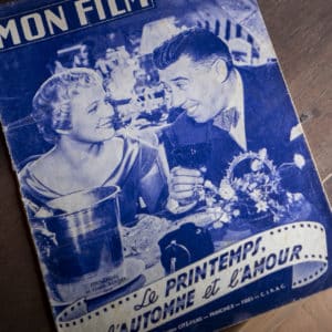 Magazine ancien « Mon Film – Fernandel & Nicole Berger – 1955 »