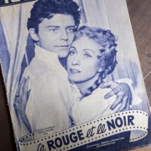 Magazine ancien « Mon Film – Danielle Darrieux & Gérard Philipe – 1955 »