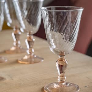 Lot de 4 verres à pied « Louise »