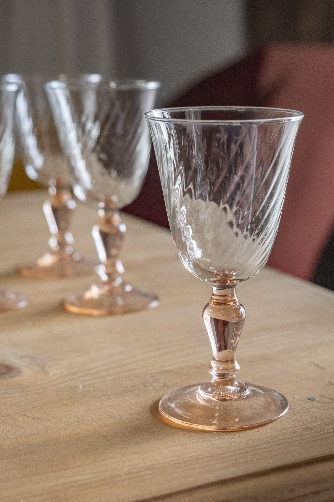 Lot de 4 verres à pied « Louise »
