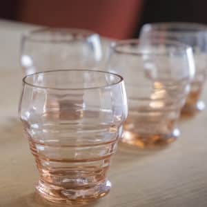 Lot de 5 verres à eau « Odette » - petit modèle
