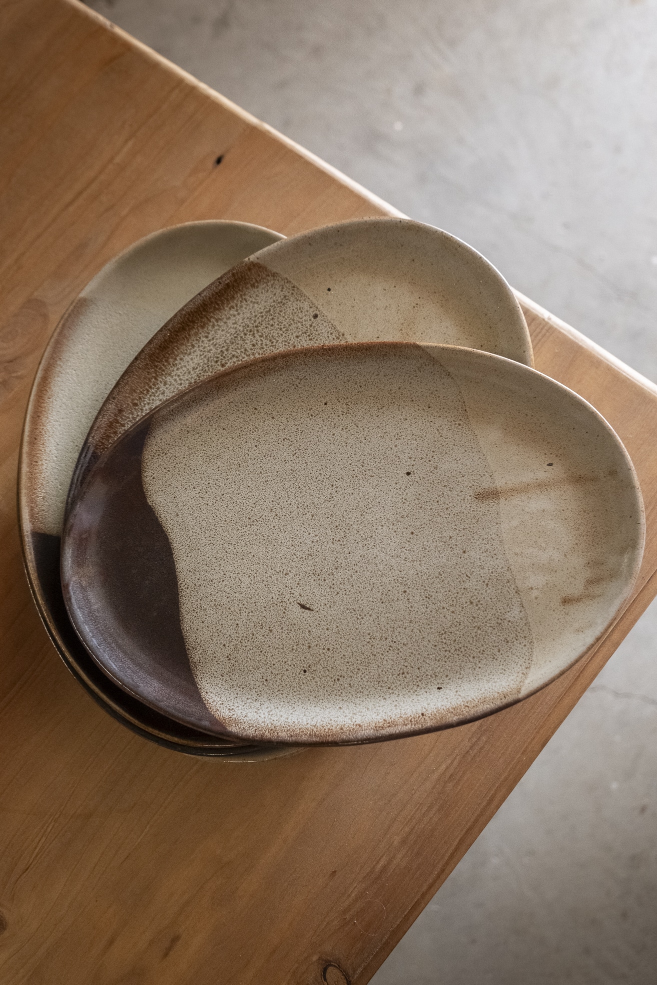 Lot de 10 assiettes à poisson « Marais »