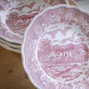 Lot de 7 assiettes creuses « Manon »