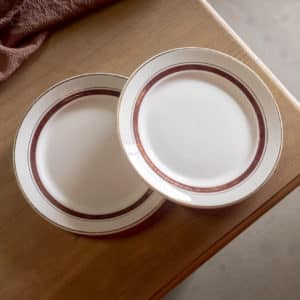 Lot de 2 assiettes à dessert « Louise »