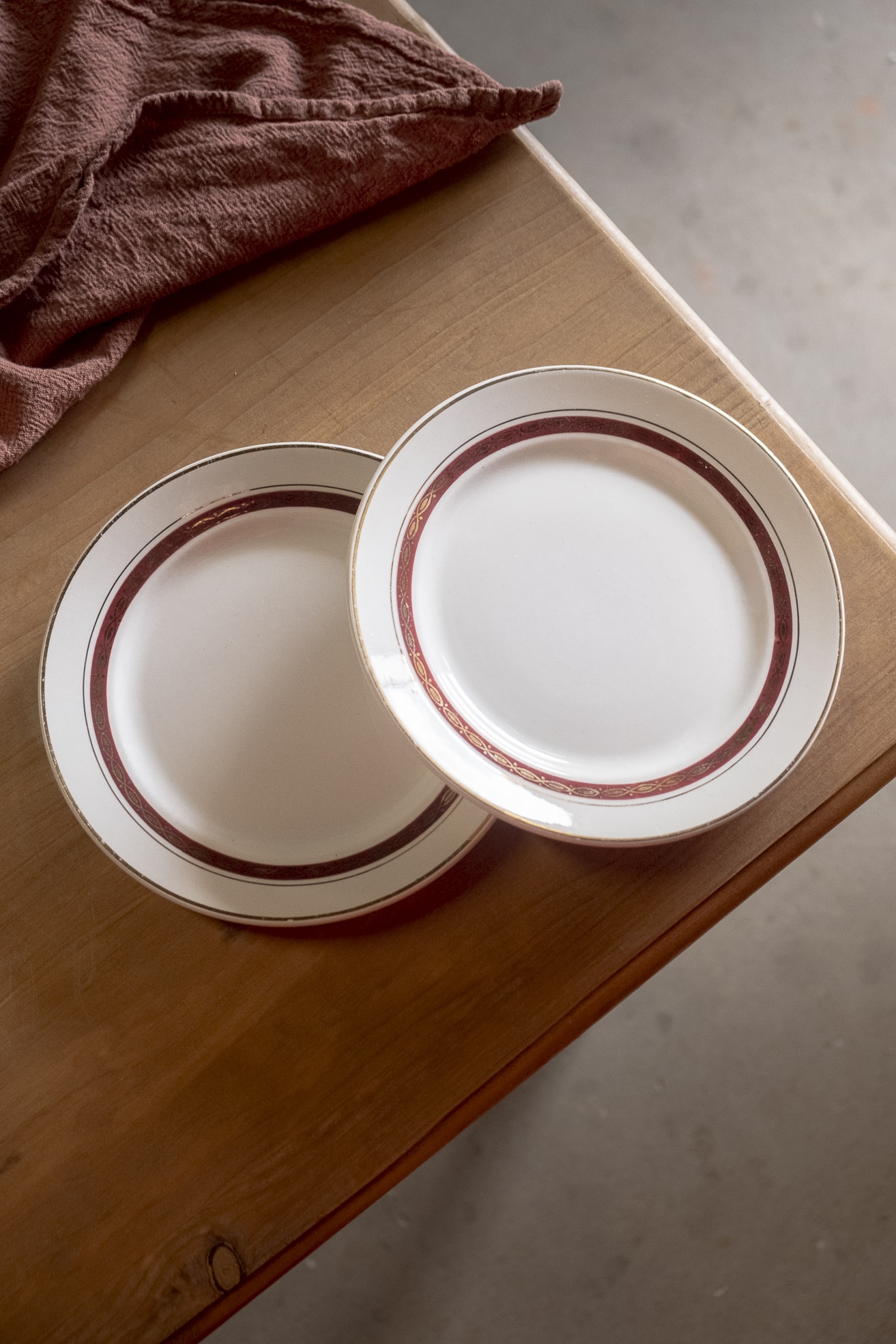Lot de 2 assiettes à dessert « Louise »