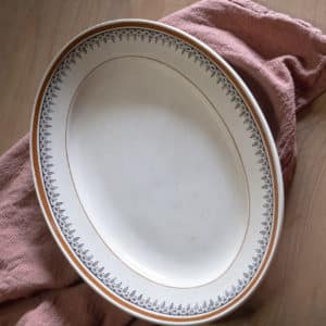 Plat ovale « Odette »