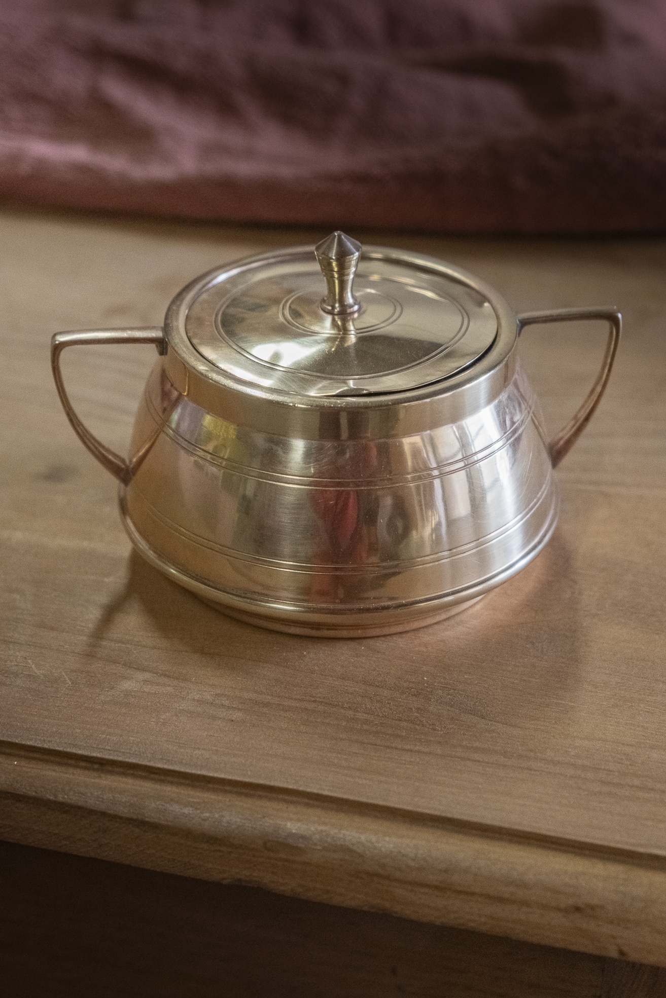 Petit pot avec couvercle en laiton « Berthe »