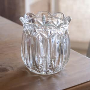 Vase en verre « Tulipe »