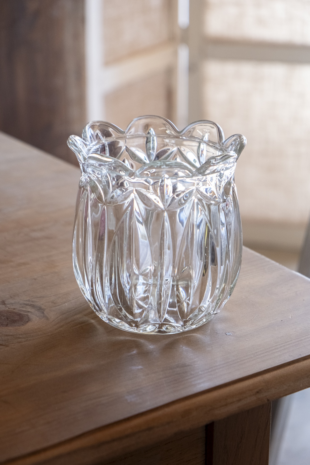 Vase en verre « Tulipe »
