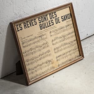 Cadre « Bulles de savon »