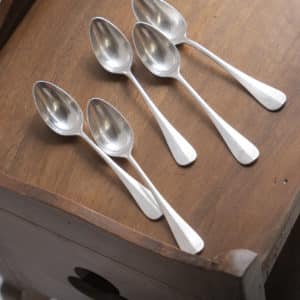 Lot de 5 petites cuillères « Céline »