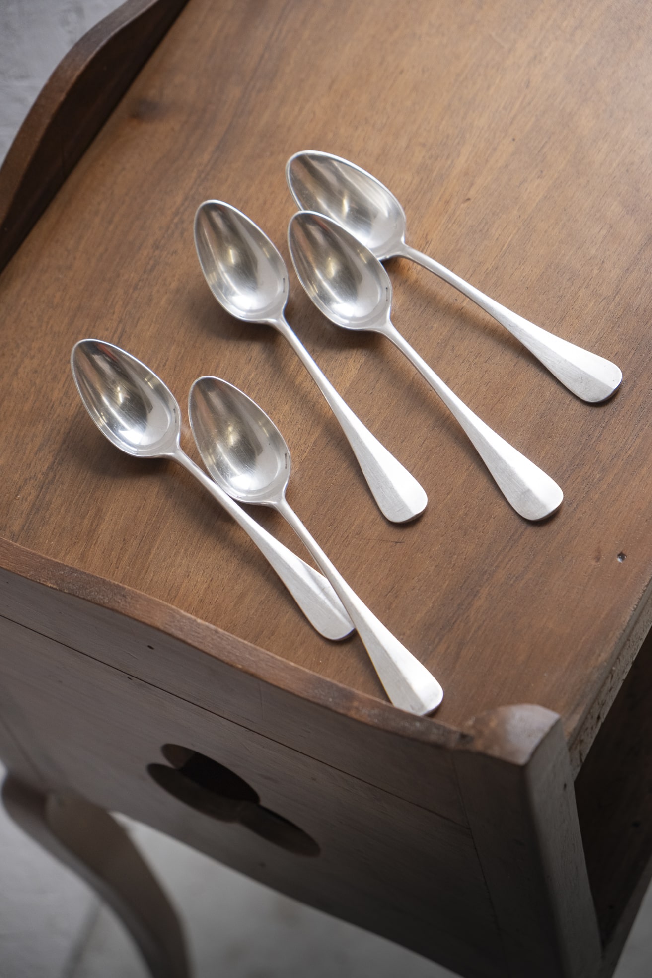 Lot de 5 petites cuillères « Céline »