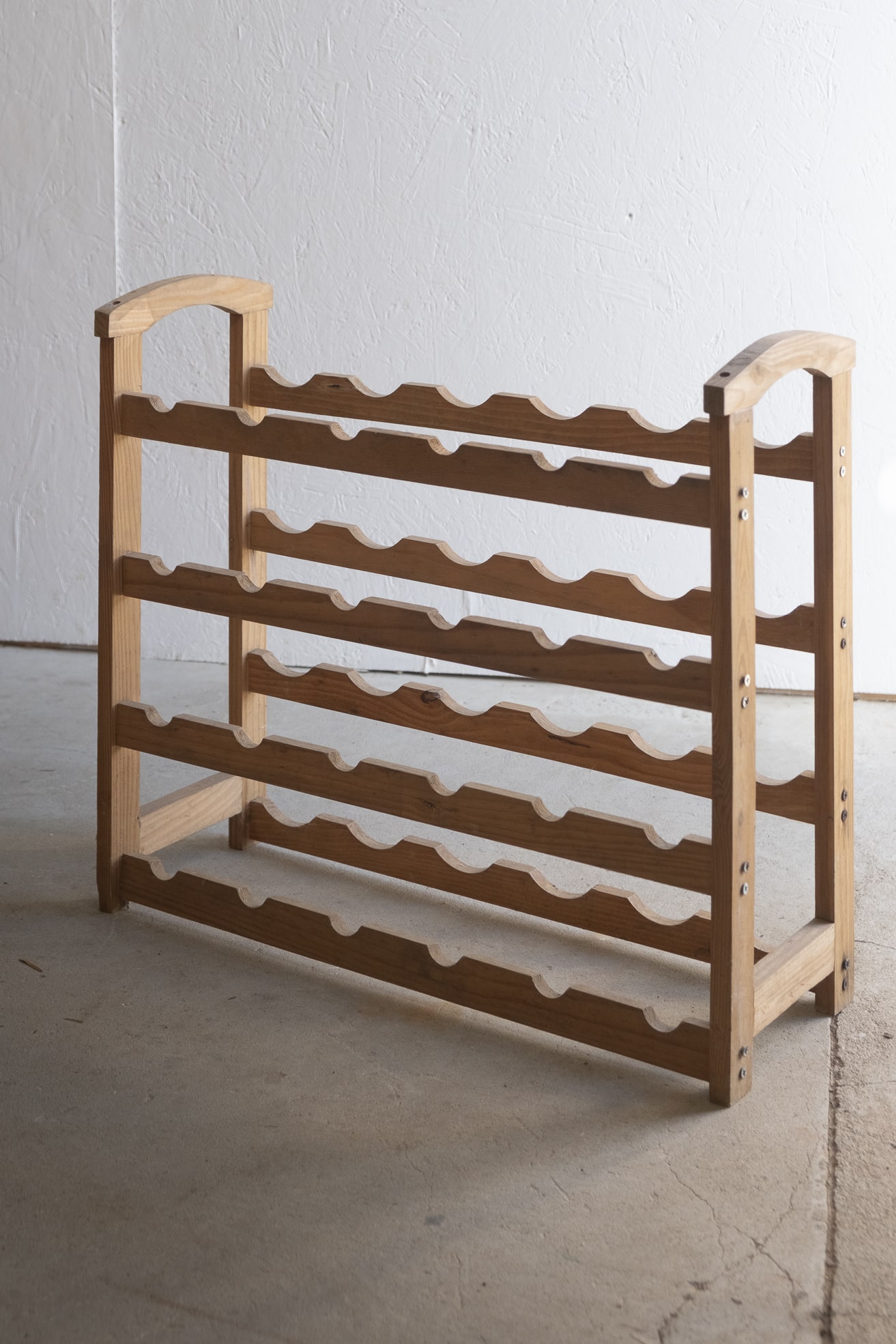 Porte-bouteilles en bois « Gaston »