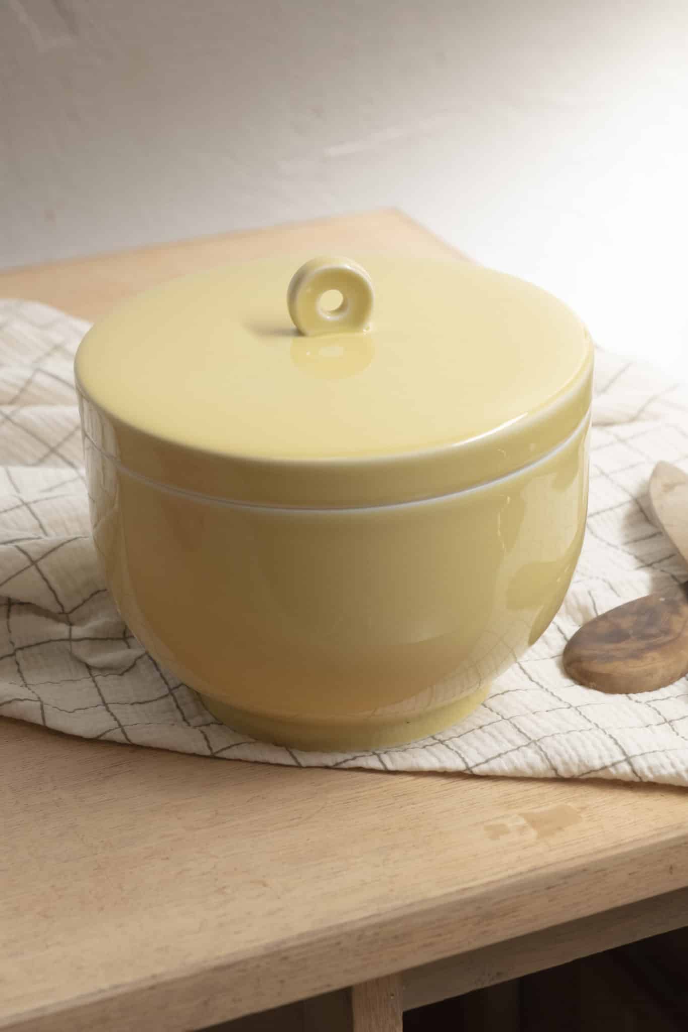 Grand saladier avec couvercle « Citron »