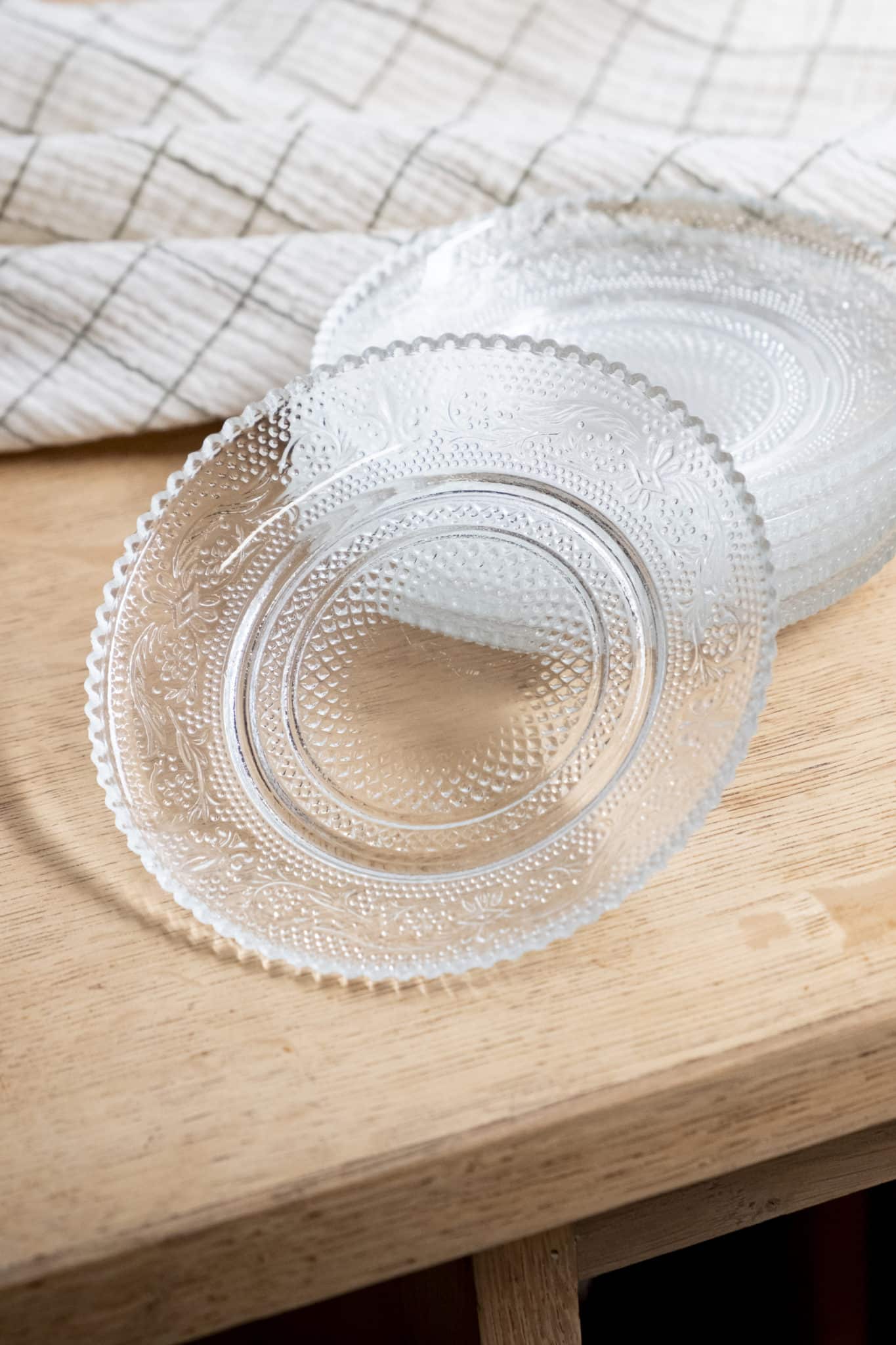 Lot de 6 assiettes à dessert « Clair de Lune »