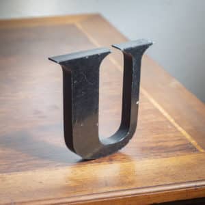 Lettre en métal « Ulysse »
