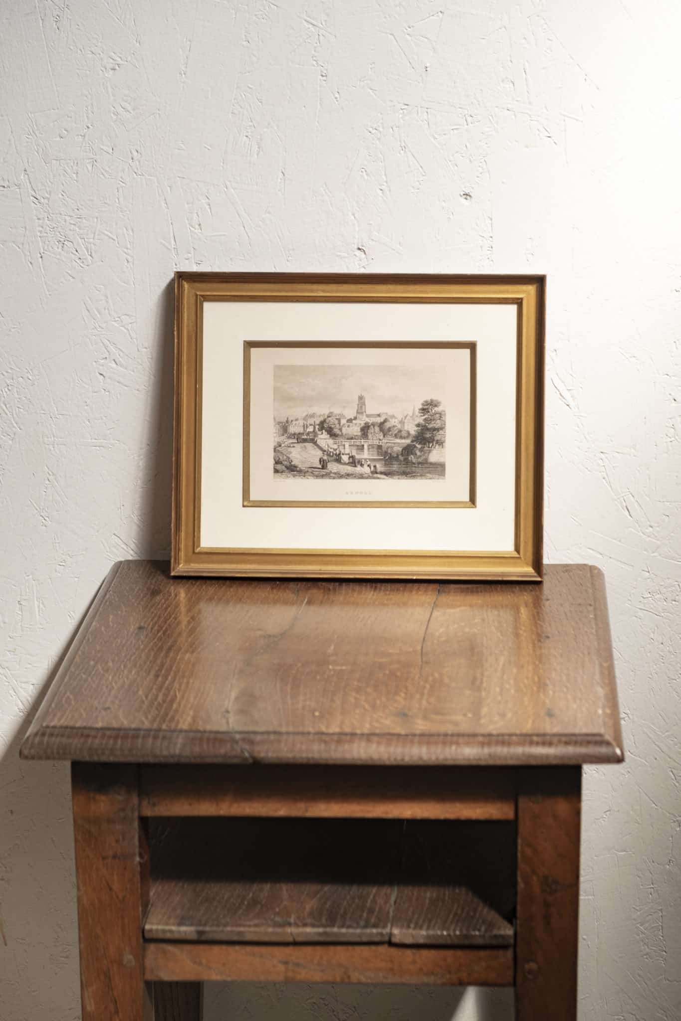 Gravure ancienne de Rennes « Albertine »