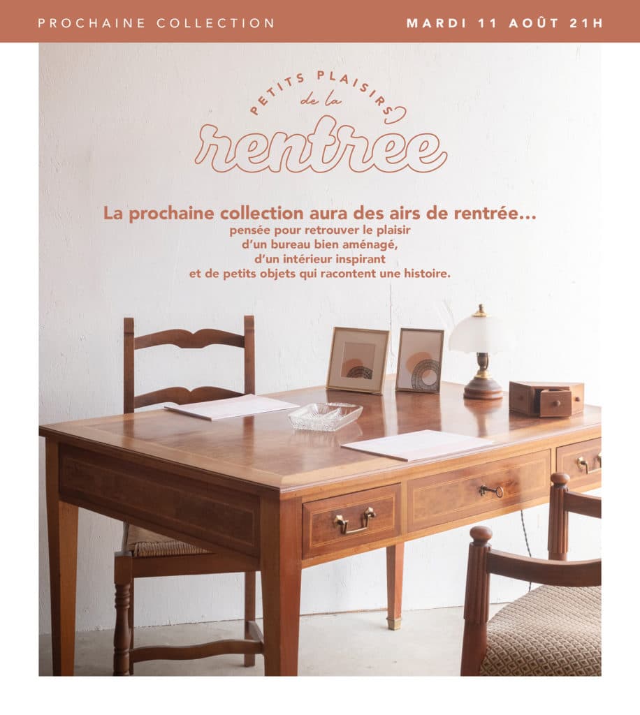 Sélection de produit présent dans la prochaine collection "Petits plaisirs de la rentrée"