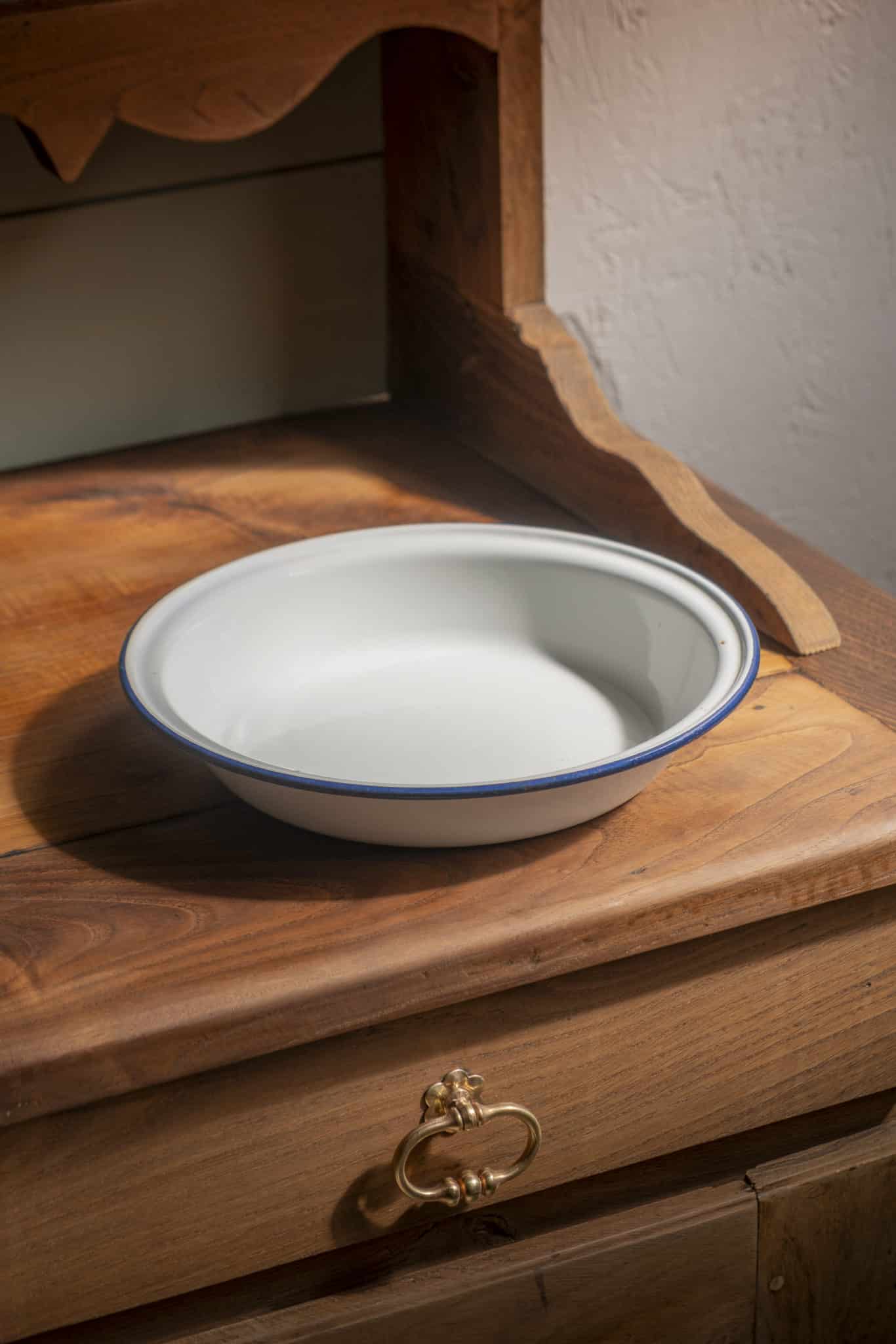 Bassine en métal émaillé "Marcelline"