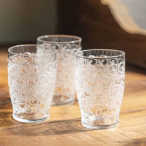 Lot de 4 verres "Suzanne"