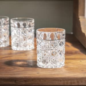 Lot de 3 verres à whisky "Valentin"