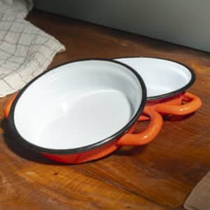 Lot de 2 petits plats "Pascale"