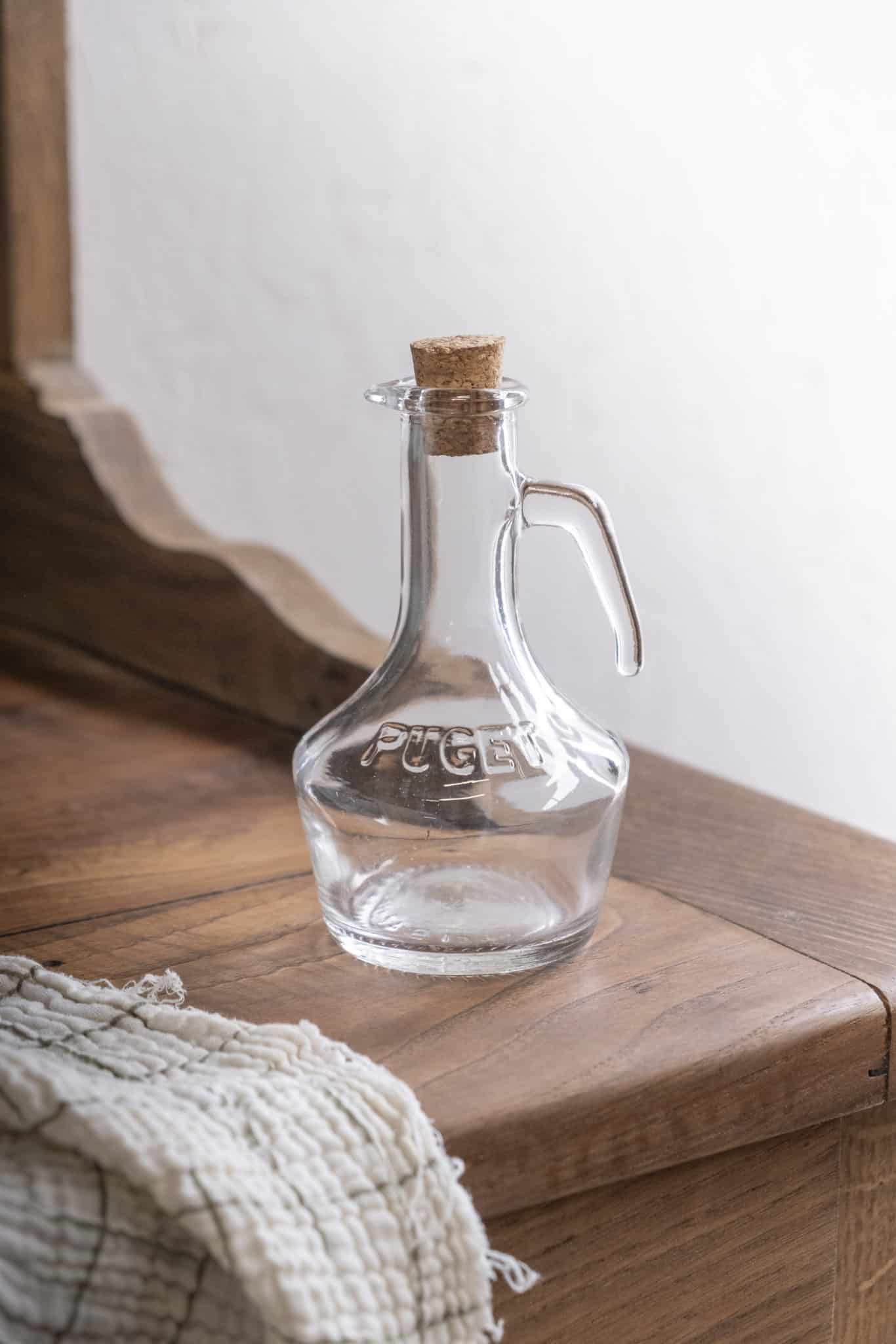 Petite bouteille en verre Puget "Perrine"