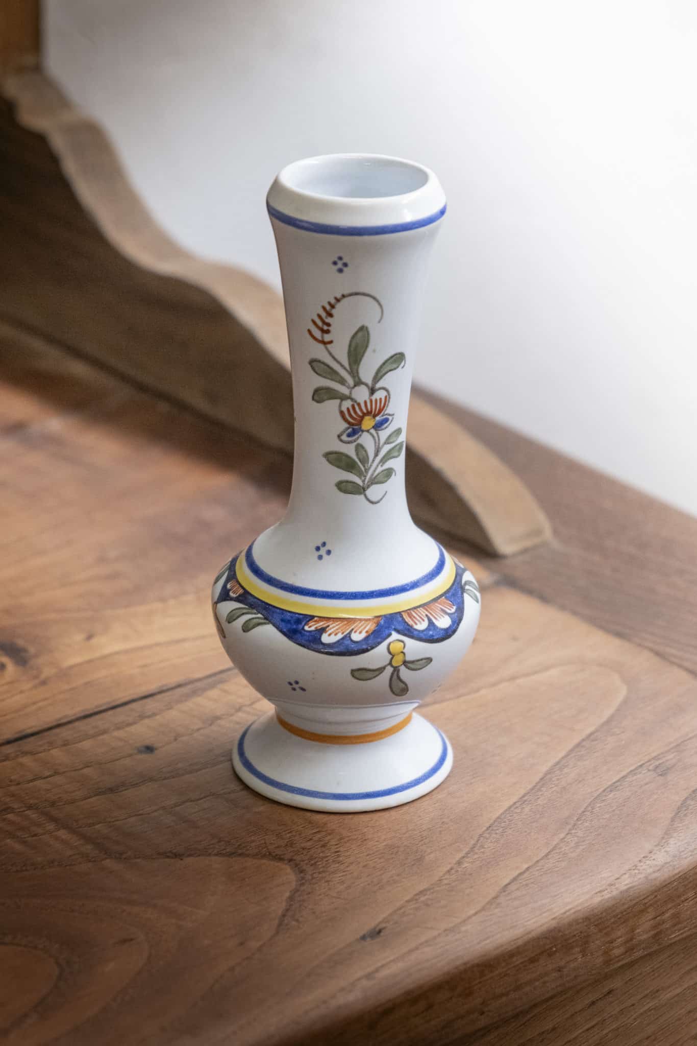 Petit vase en céramique de Rouen "Louise"