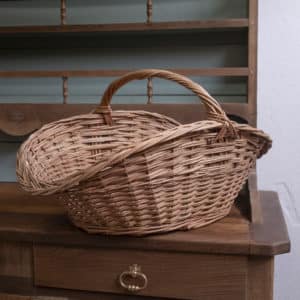 Panier à bois en osier "Josette"
