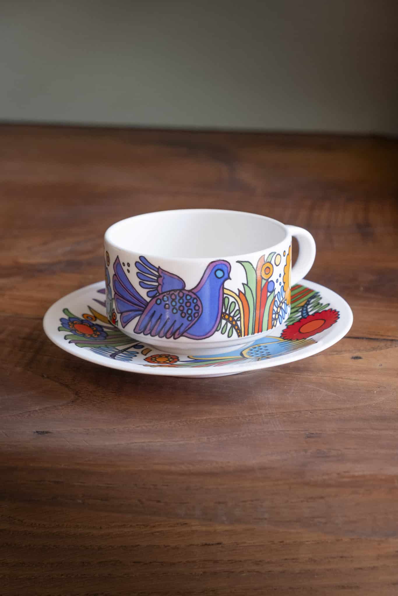 Tasse et sous-tasse "Acapulco"