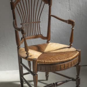 Fauteuil / chaise en bois "Josiane"