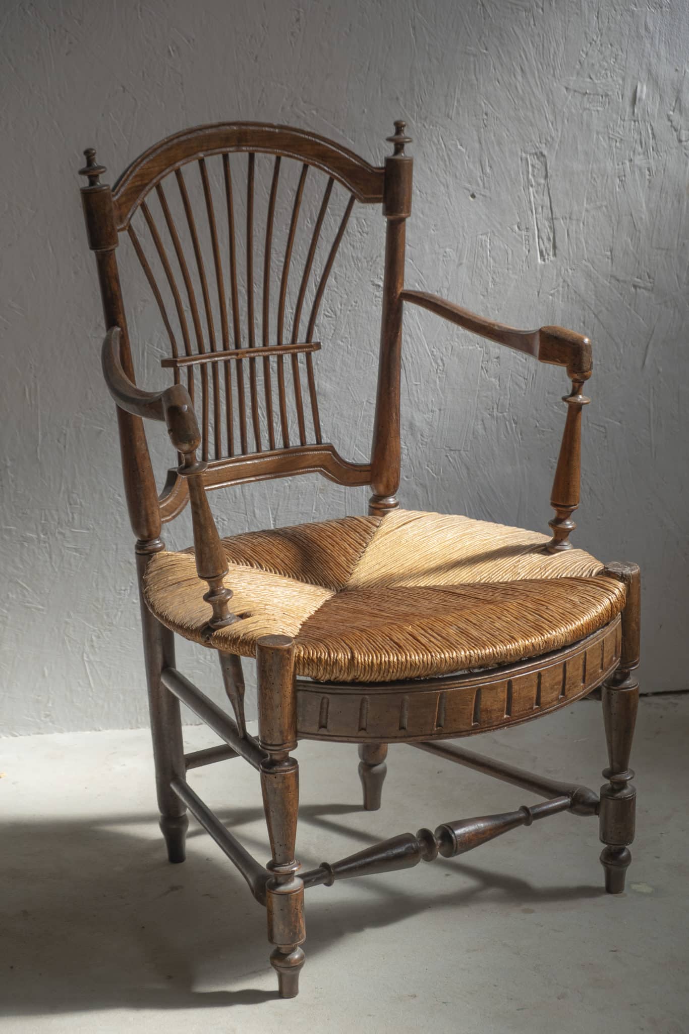 Fauteuil / chaise en bois "Josiane"